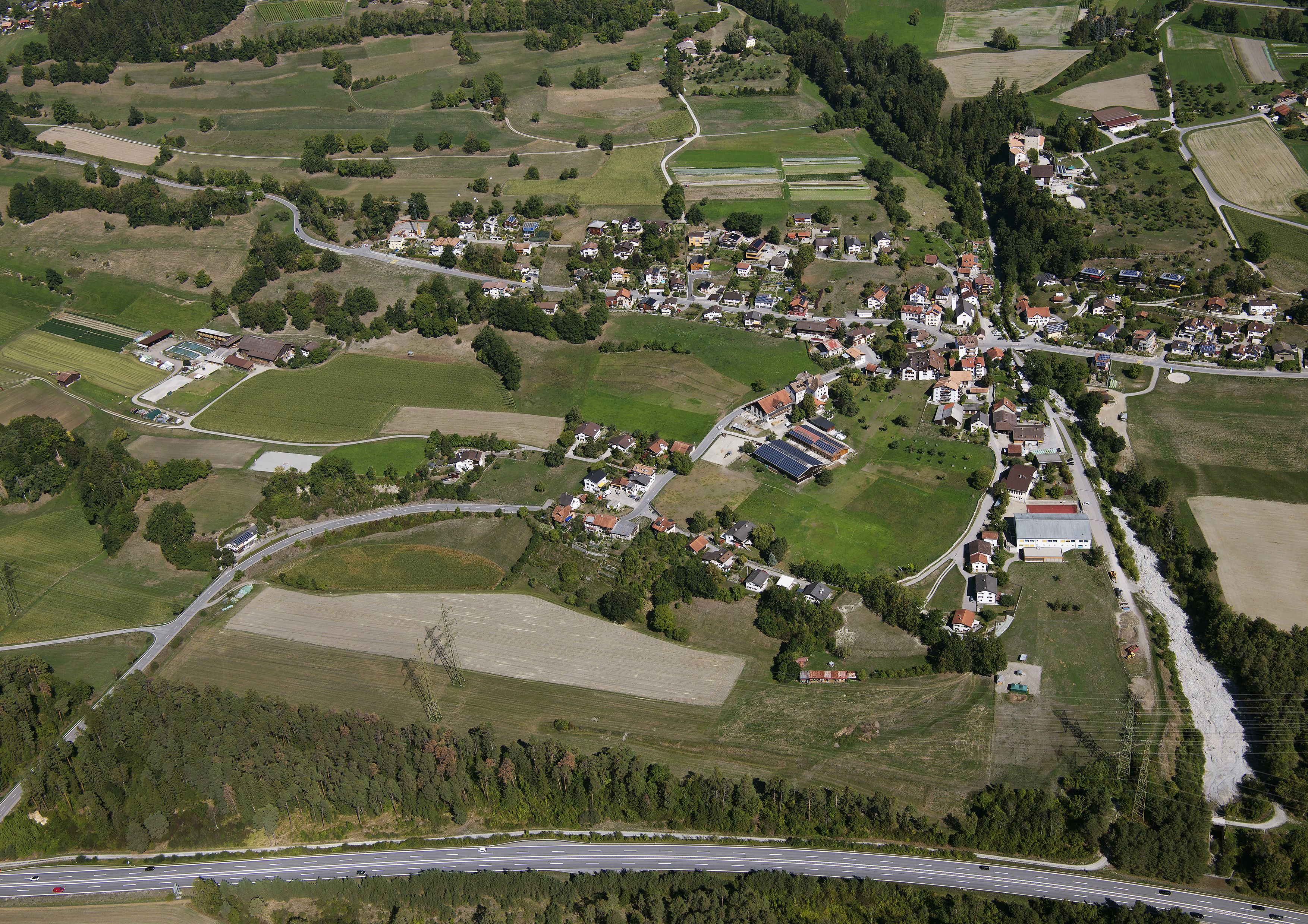 Luftbildaufnahme Rodels