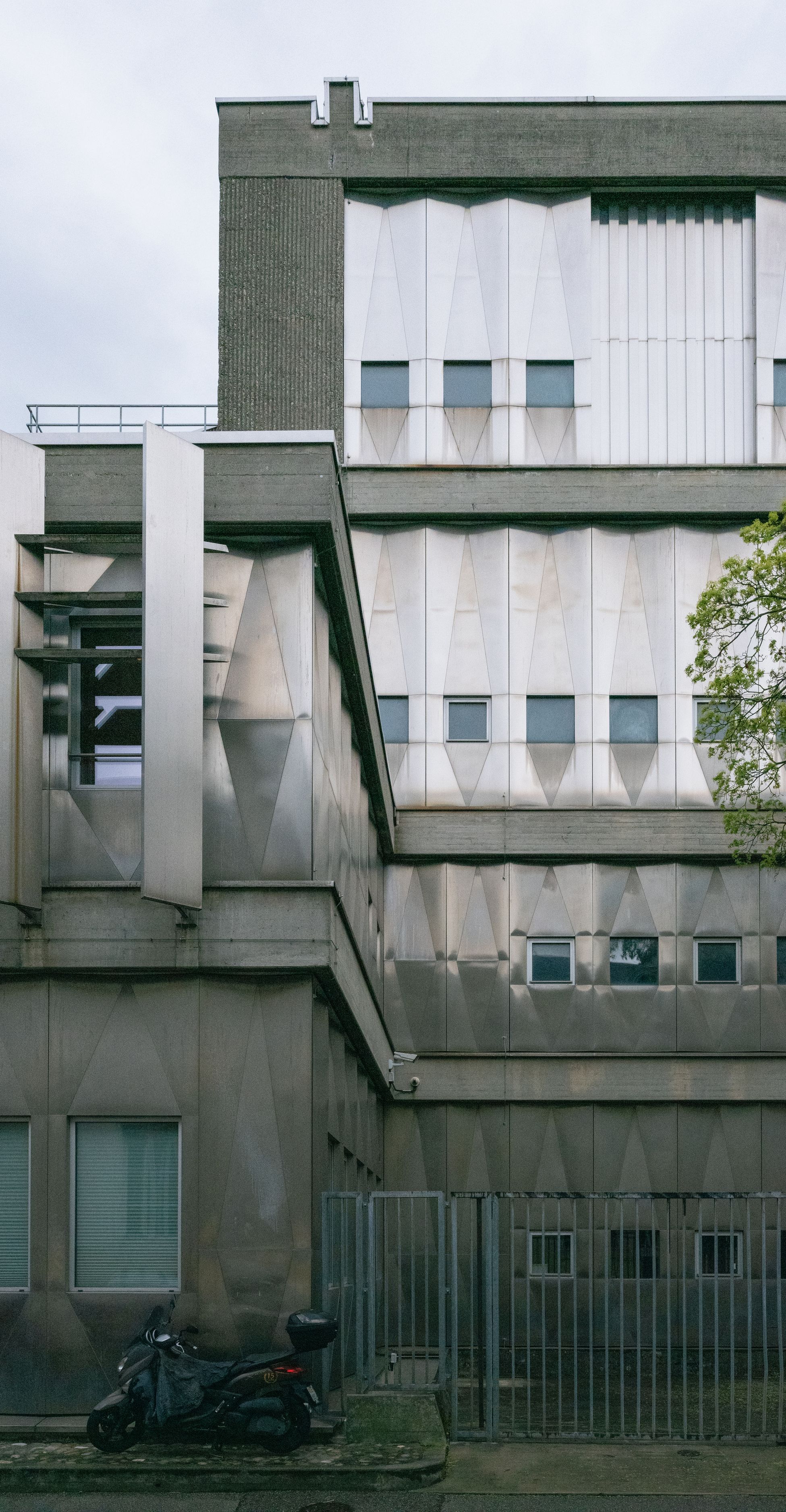 Détail de la façade