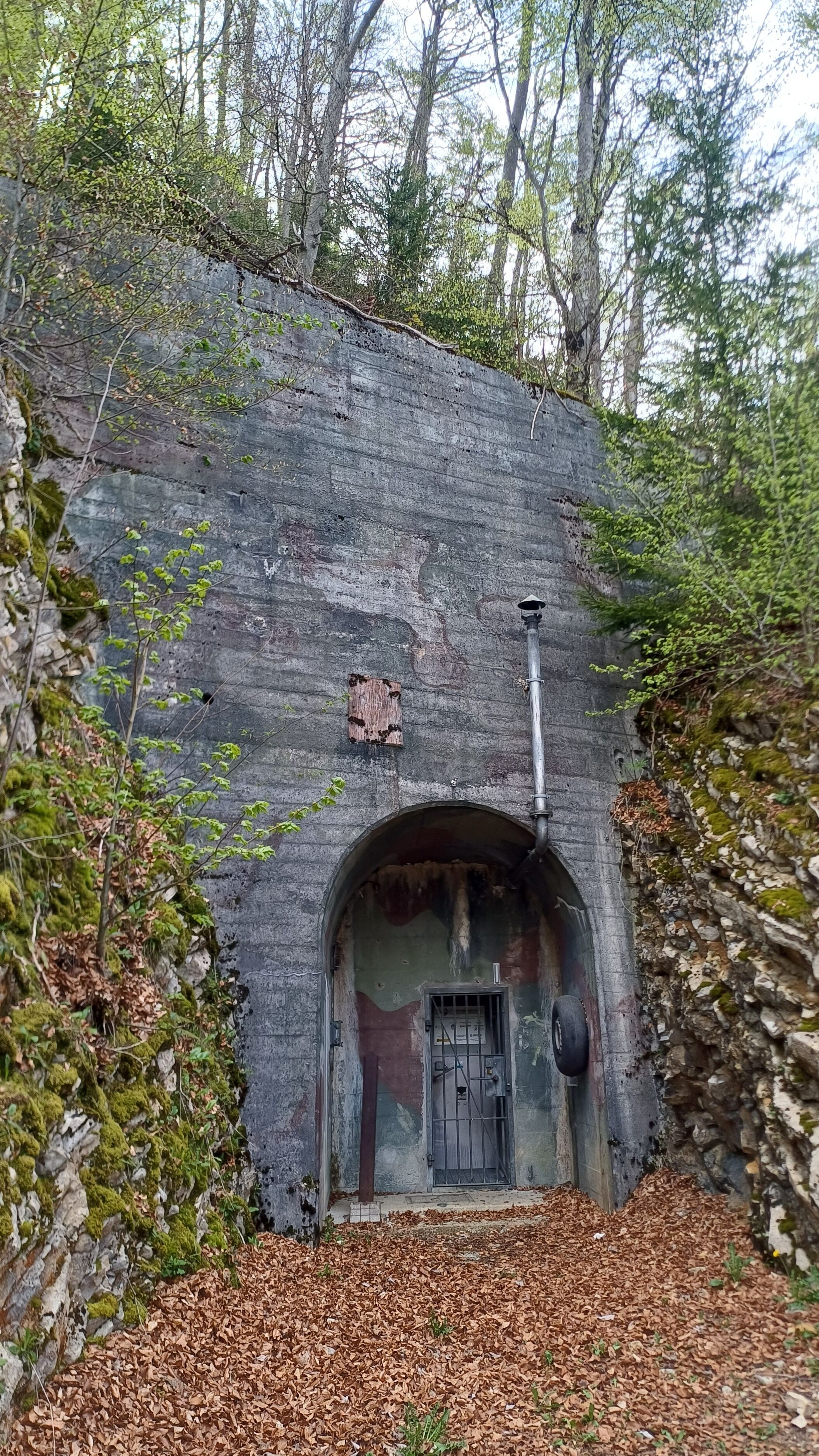 Entrée du fortin du Chételat