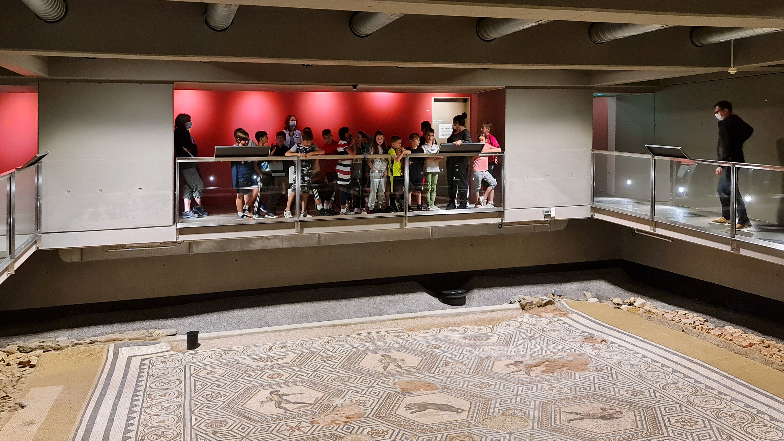 Mosaïque du Musée romain de Vallon