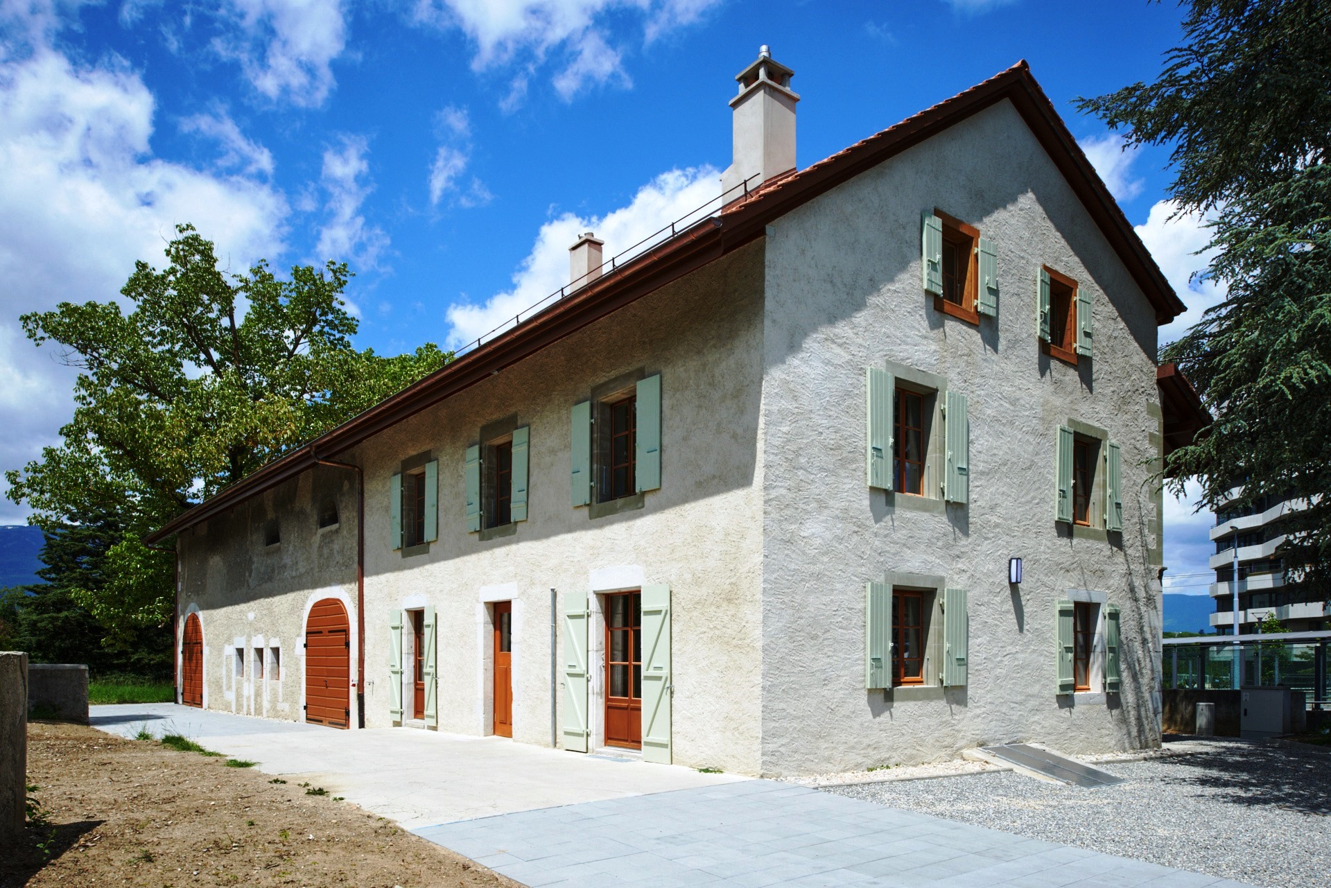 La ferme de Laplanche après restauration