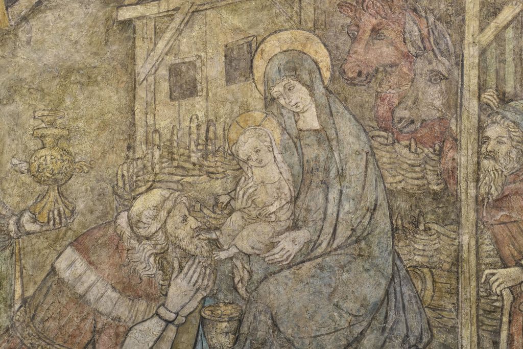 Scène de la vie de la Vierge par Pierre Maggenberg 1440