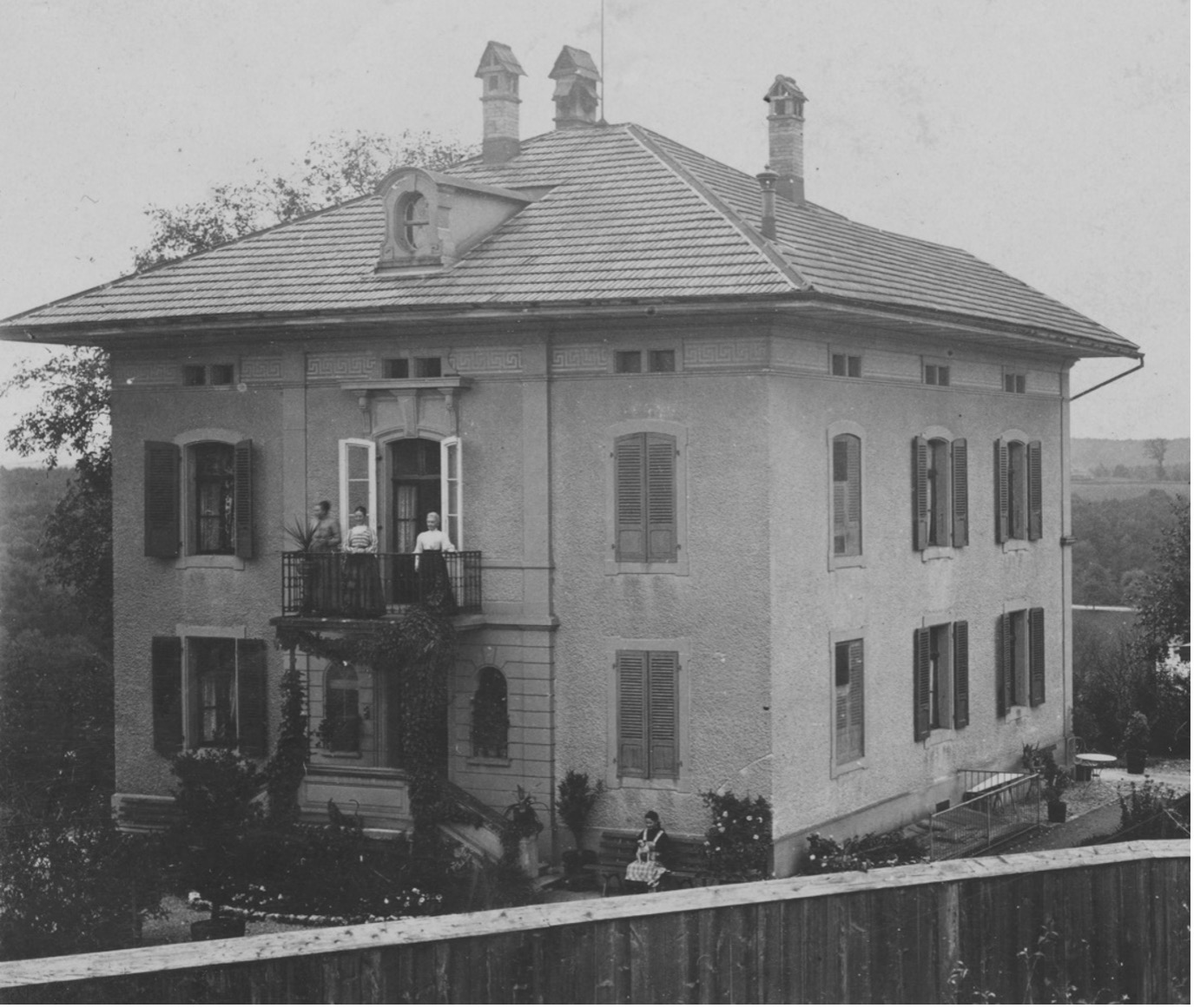 Bauerngut Altikofen, heute Gosteli-Archiv, Worblaufen, ca. 1890.