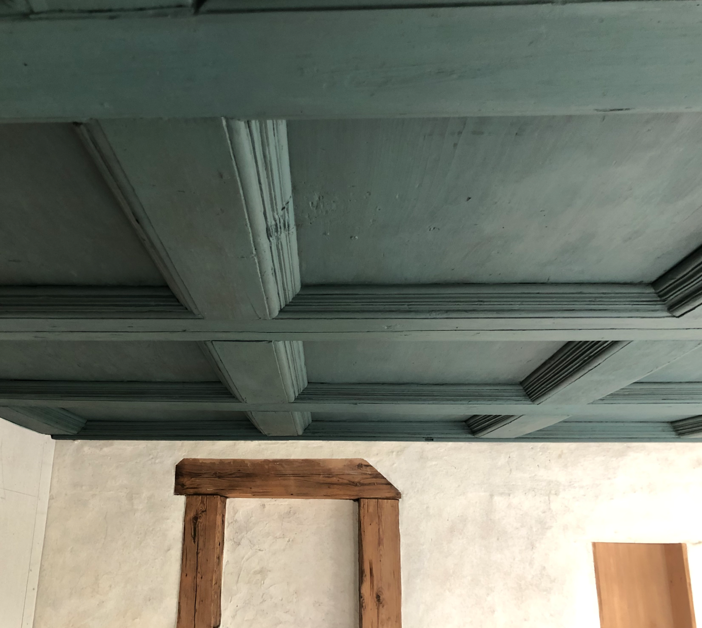 Restaurierte Oberflächen im Kollerhaus