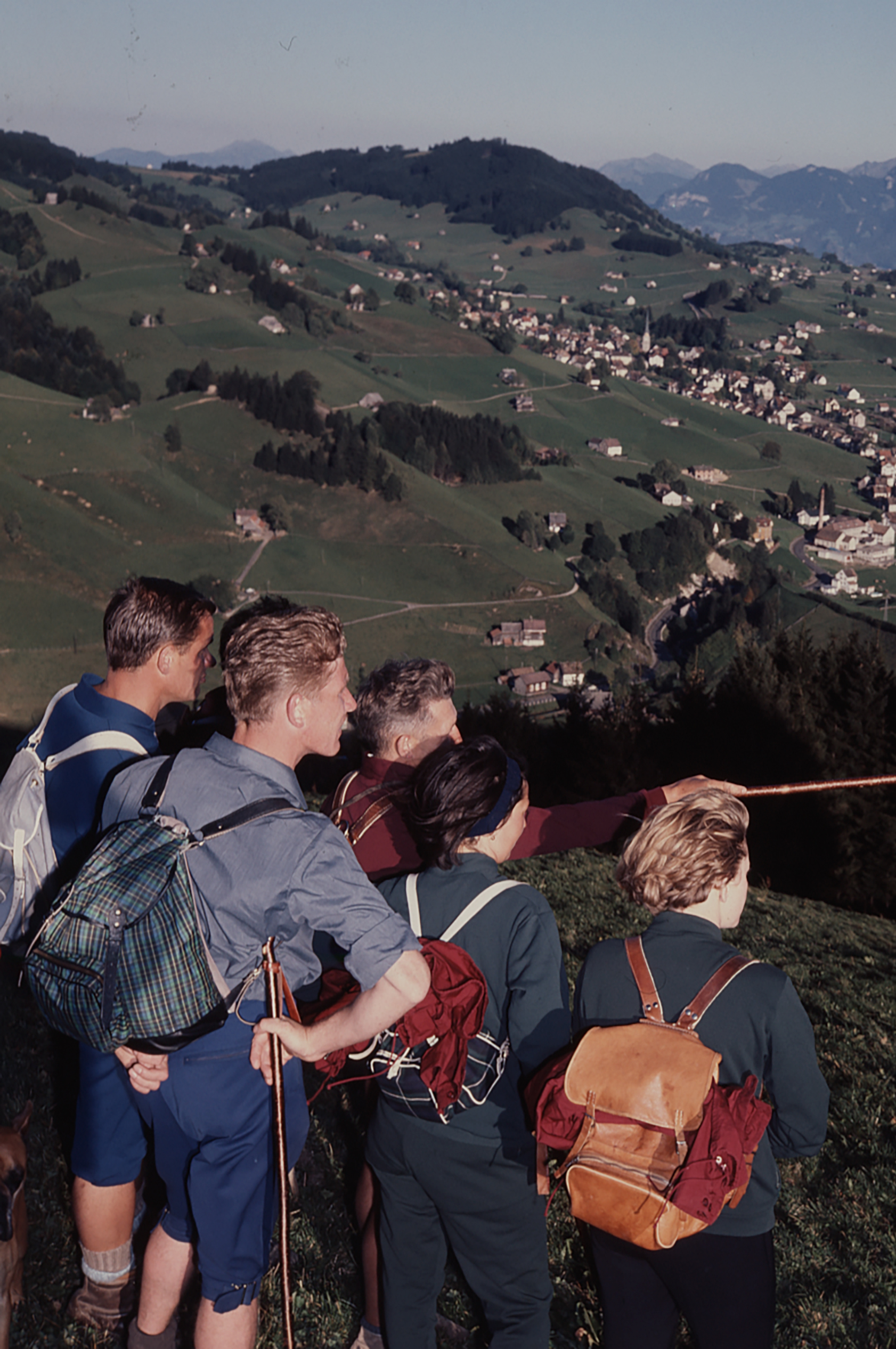 «Die Blauen» auf Wanderung