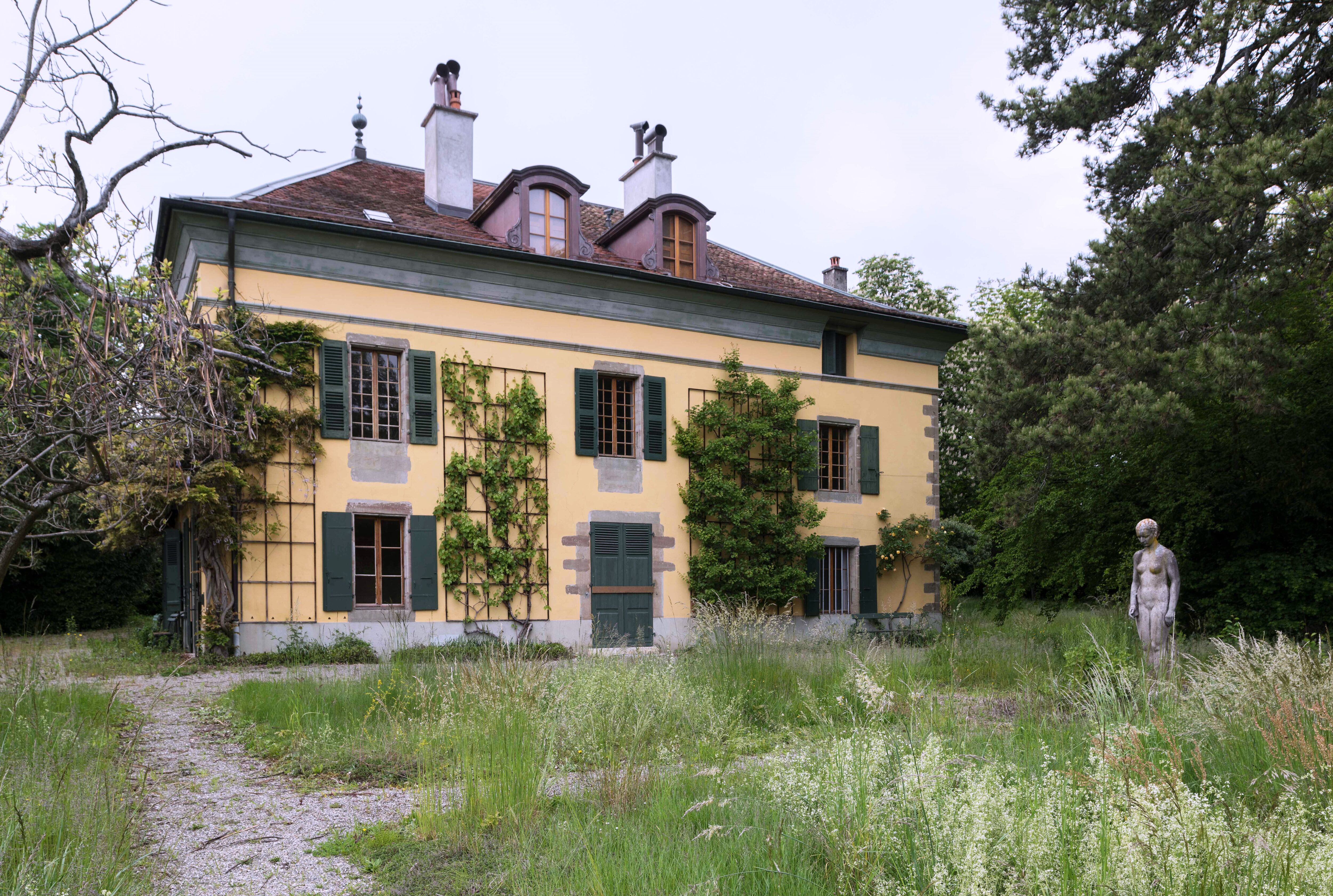 Vue de la maison de maître