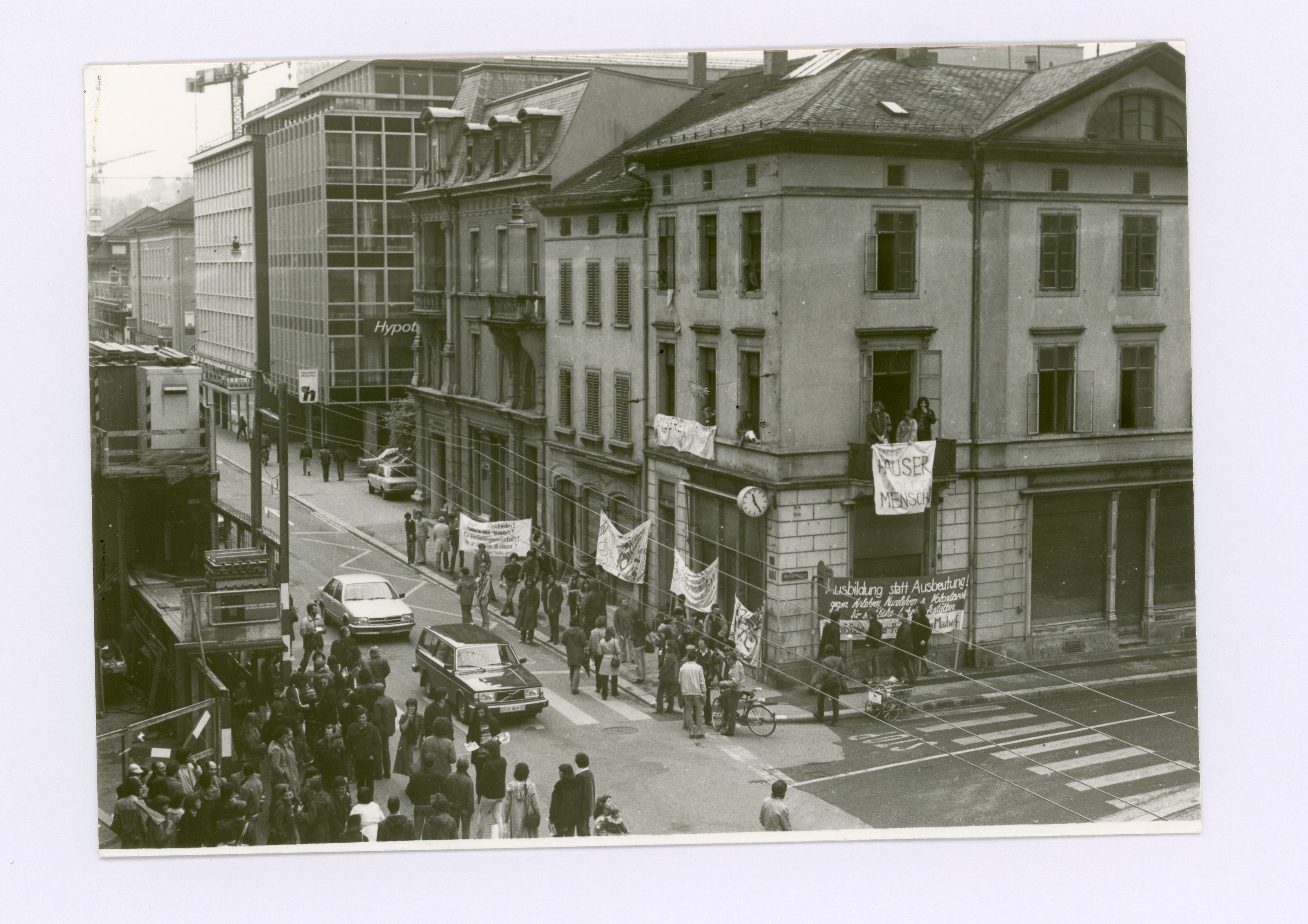Hausbesetzung vom Haus Delphin in Winterthur