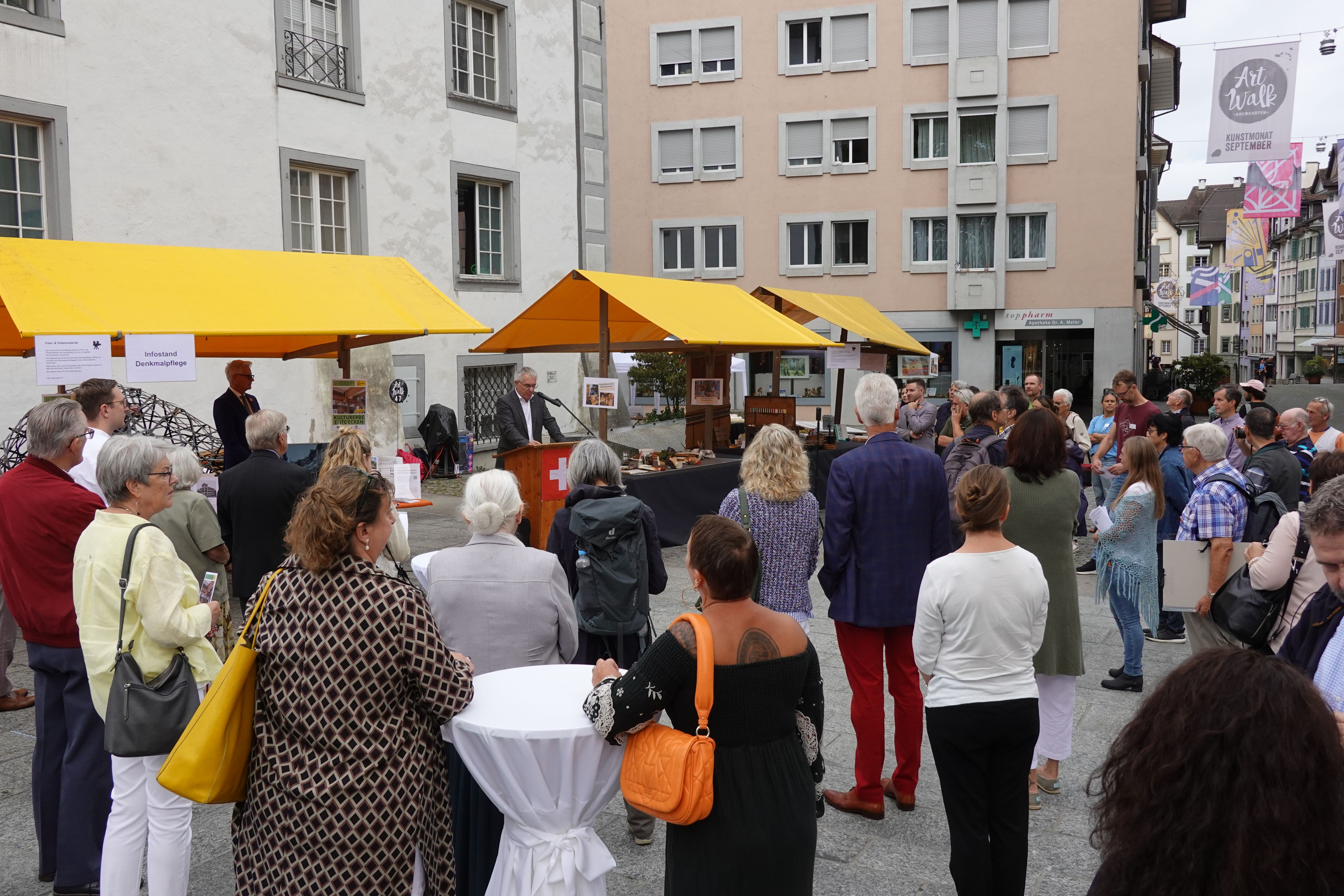 Ansprachen am Denkmaltag 2024 in Bremgarten