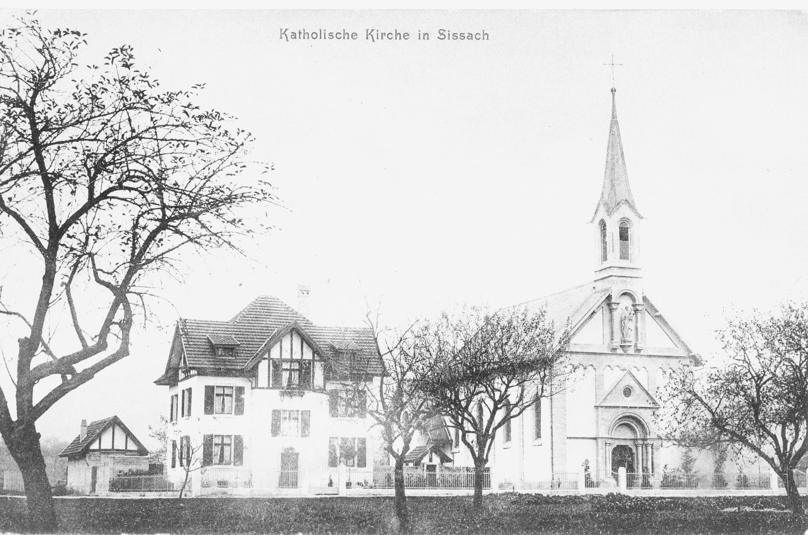 Postkarte kath. Kirche
