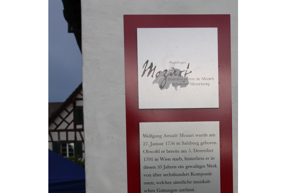 Mozartstelein Rudolfingen