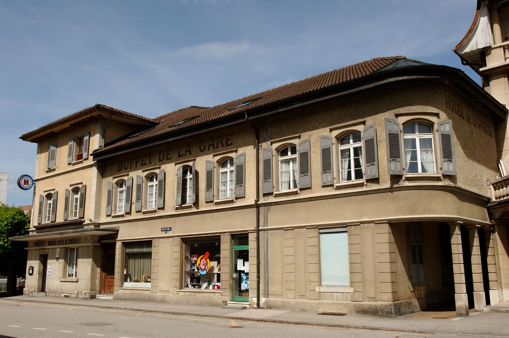 Le buffet de la gare, incontournable lorsqu'on voyageait à l'époque en train 