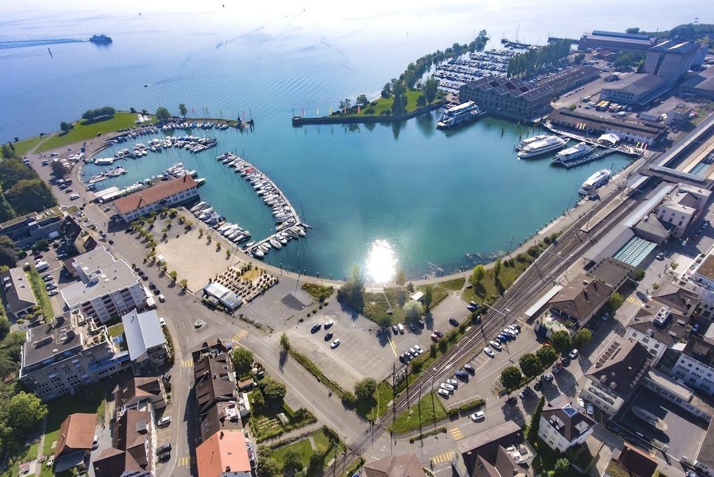 Der Romanshorner Hafen