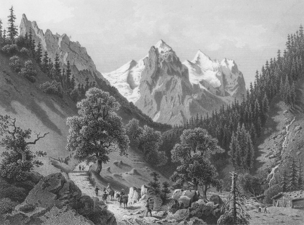 Historische Wege und Tourismus am Beispiel des Säumerweges Rosenlaui von Grindelwald nach Meiringen