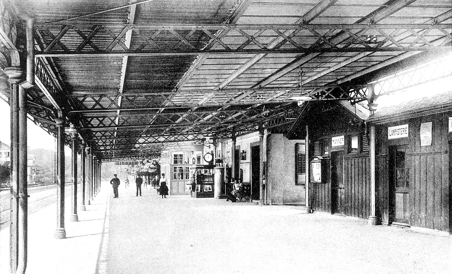 Sissach Perrondach 1912