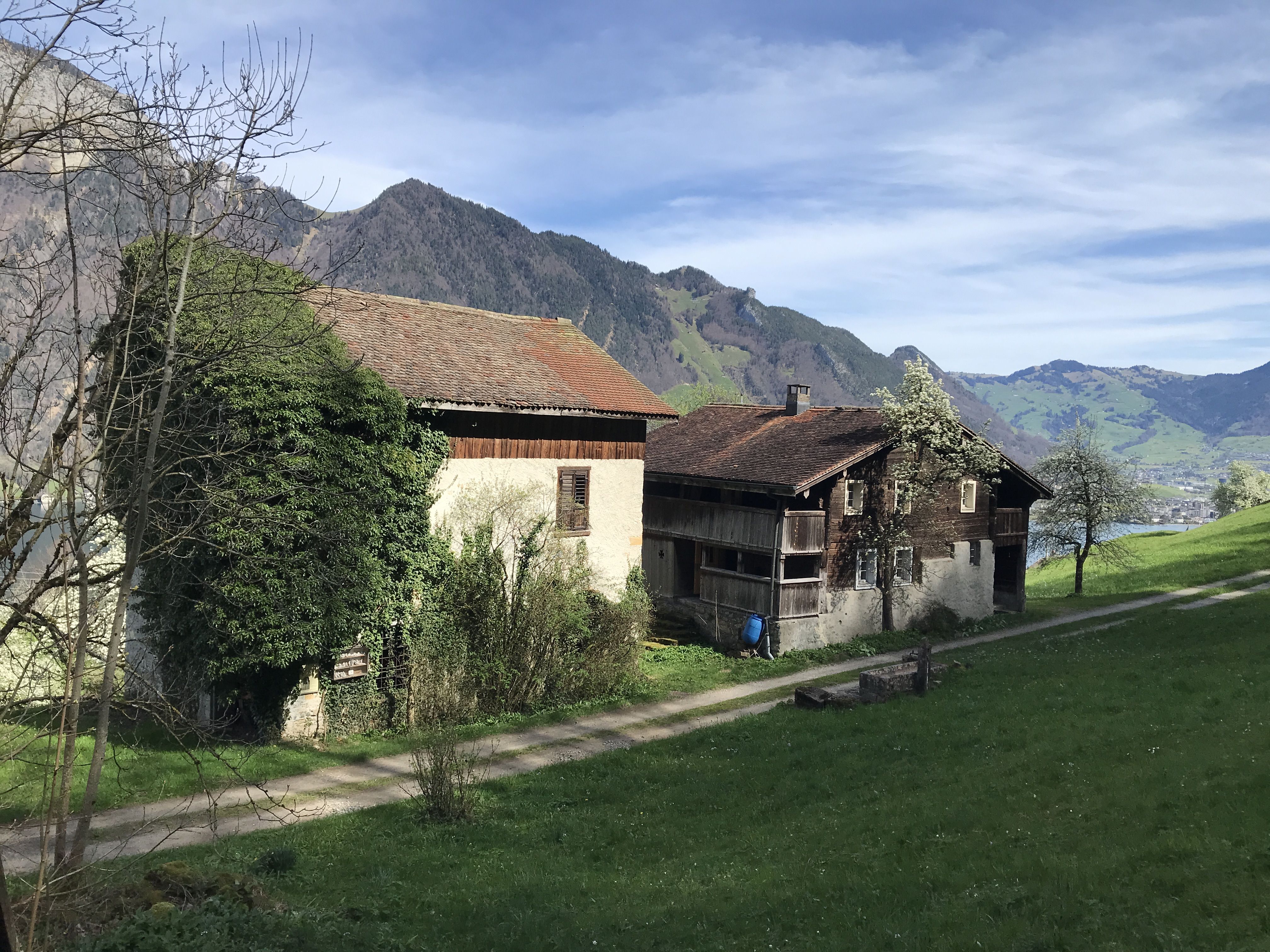 Mittelalterliches Wohnhaus Buechholz am Vierwaldstättersee in Seelisberg