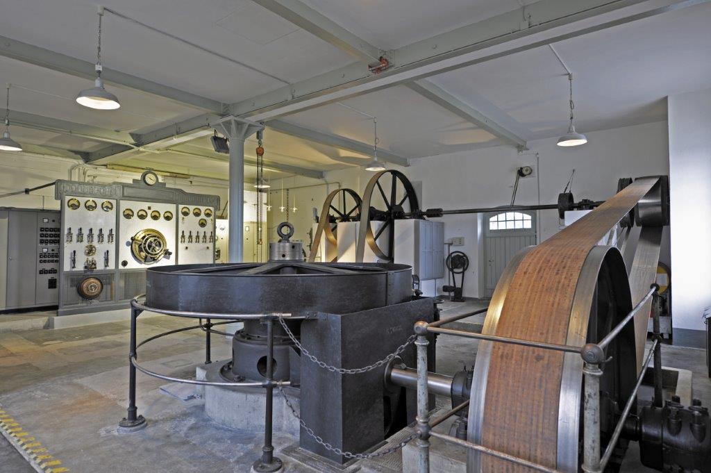 Maschinen des Kleinkraftwerk Ottenbach