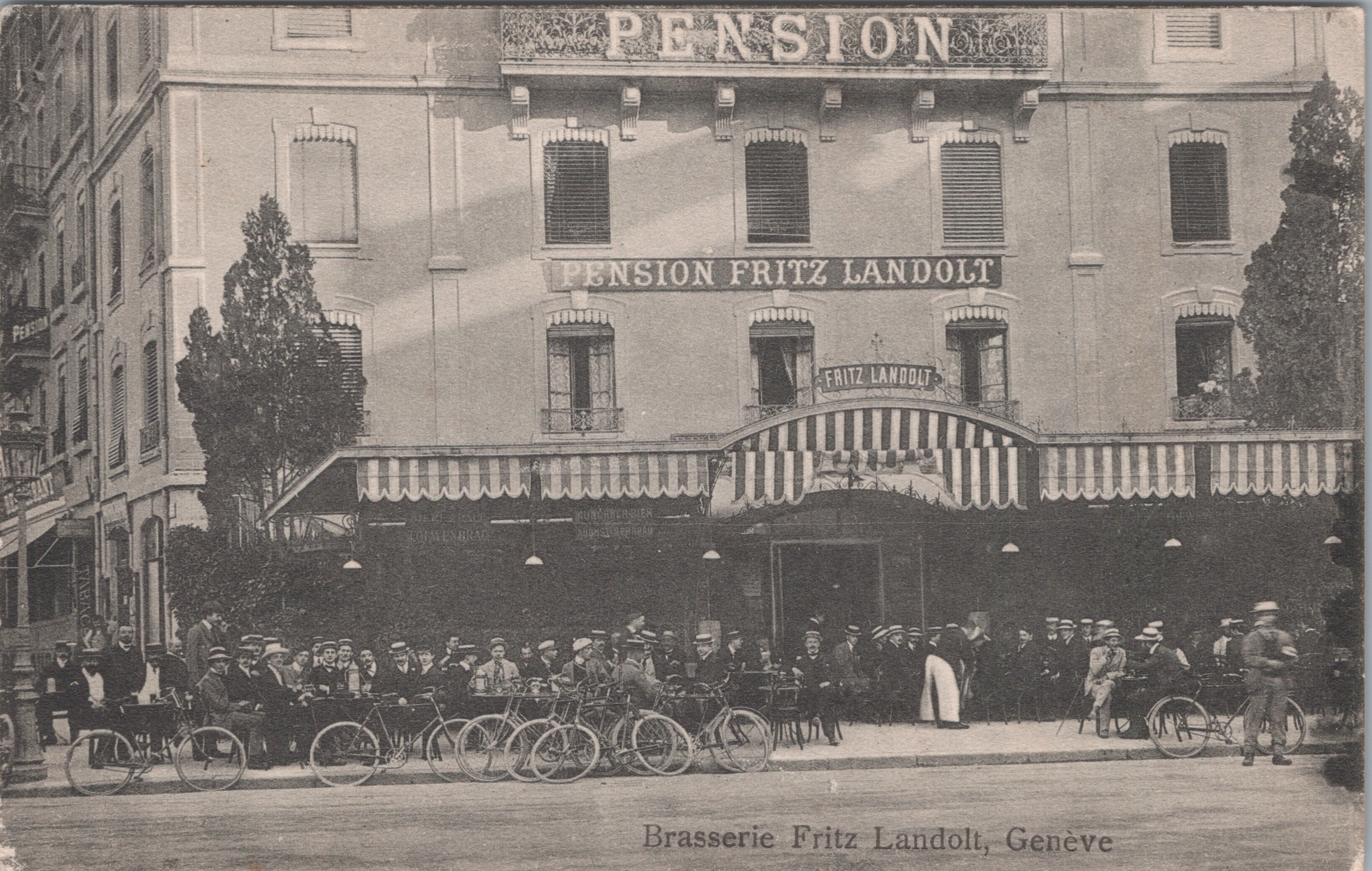 Brasserie Fritz Landolt, 1906