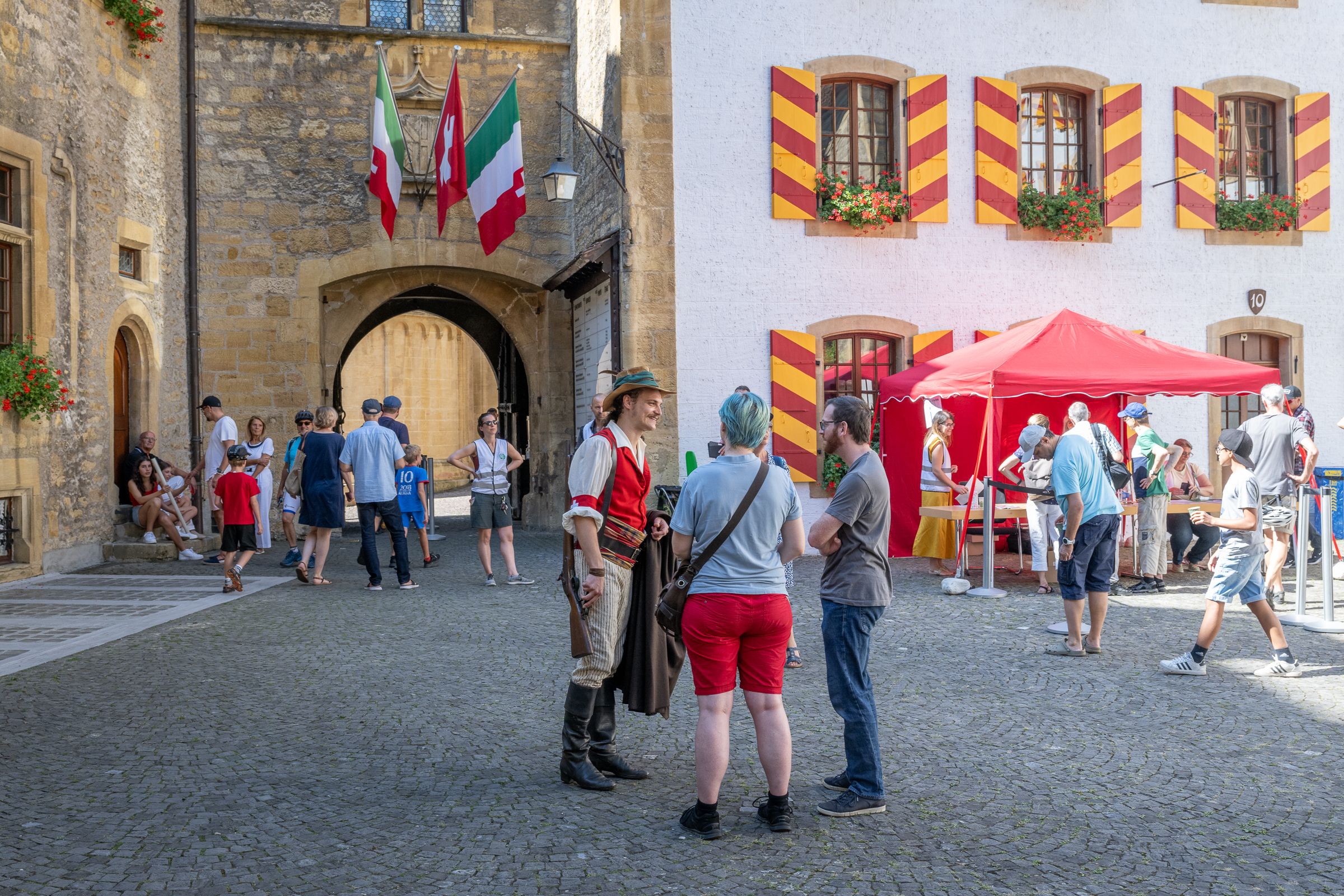 Château de Neuchâtel, le 10 septembre 2023