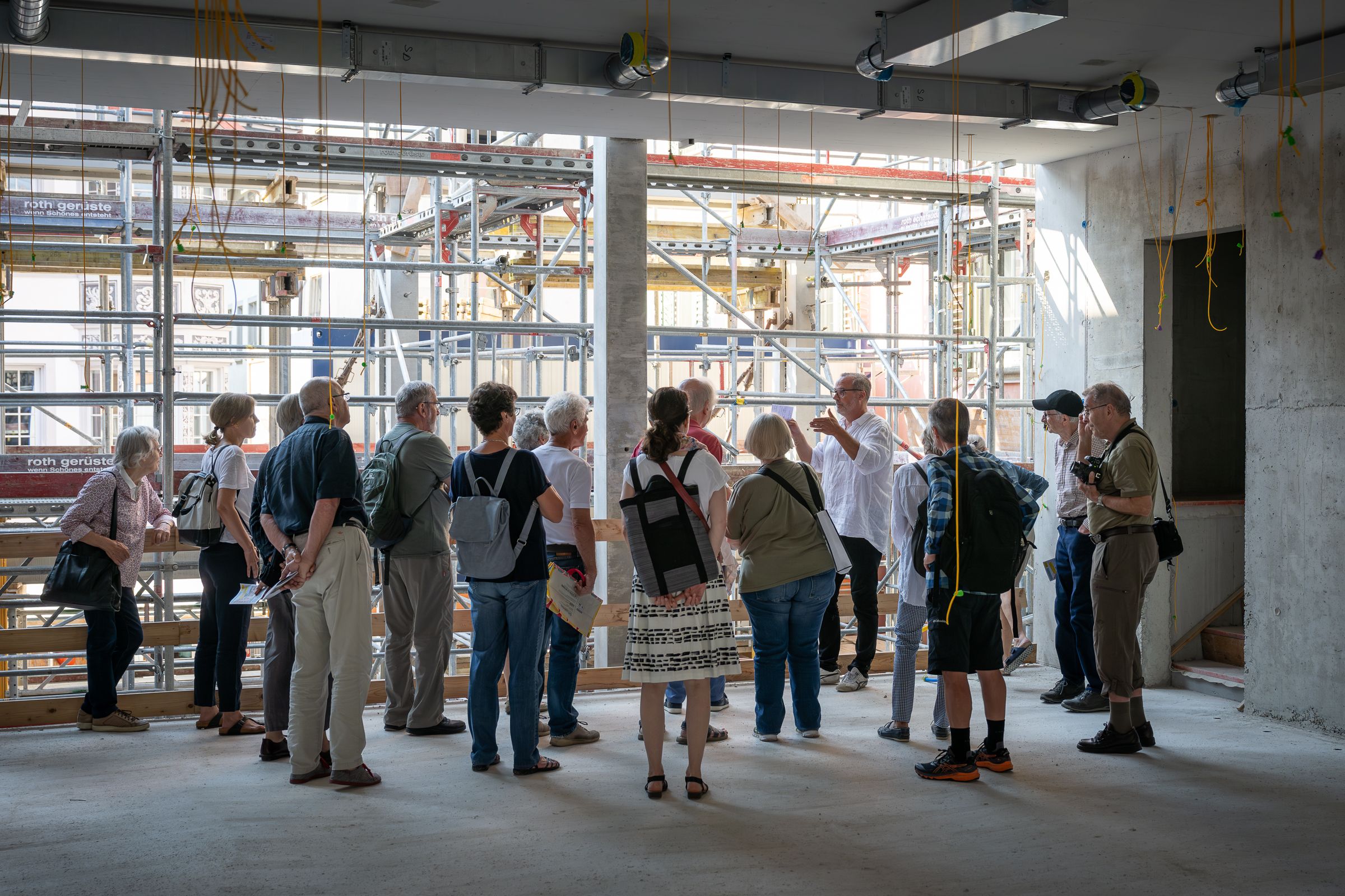 Quartier historique de l’hôtel de ville de Schaffhouse, le 9 septembre 2023